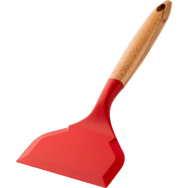 Food Grade Silicone Cooking Utensils Tamagoyaki Spatula Beef Meat Egg Kitchen Spatula Pizza Shovel Cooking Tools Kitchenware