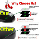 1 par de tapas de espejo retrovisor estilo bocina lateral adicionales para Audi A4 S4 A5 S5 B8 8K A6 S6 4F C6, A8 S8 D3, Q3 SQ3 2012-2015 A3 8P