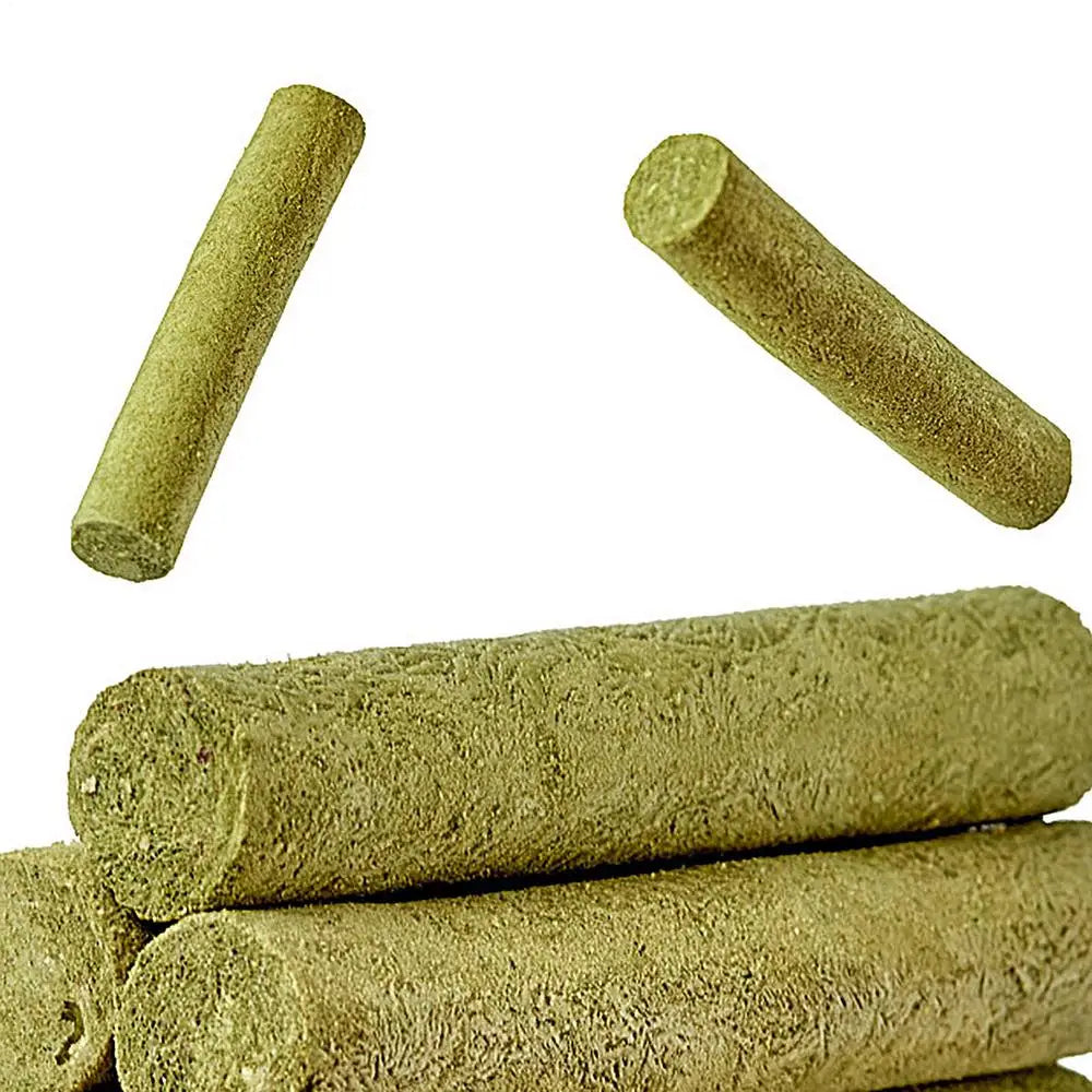 Cat Grass Teething Stick 5Pcs/bag Freeze-dried Cat Dog Snacks Stress Relief Cat Food For Small Medium Large Cats