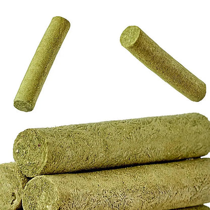 Cat Grass Teething Stick 5Pcs/bag Freeze-dried Cat Dog Snacks Stress Relief Cat Food For Small Medium Large Cats