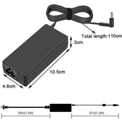 Nuevo adaptador de corriente para portátil de 65 W para HP ProBook 430, 440, 450, 455 y 470 G5.