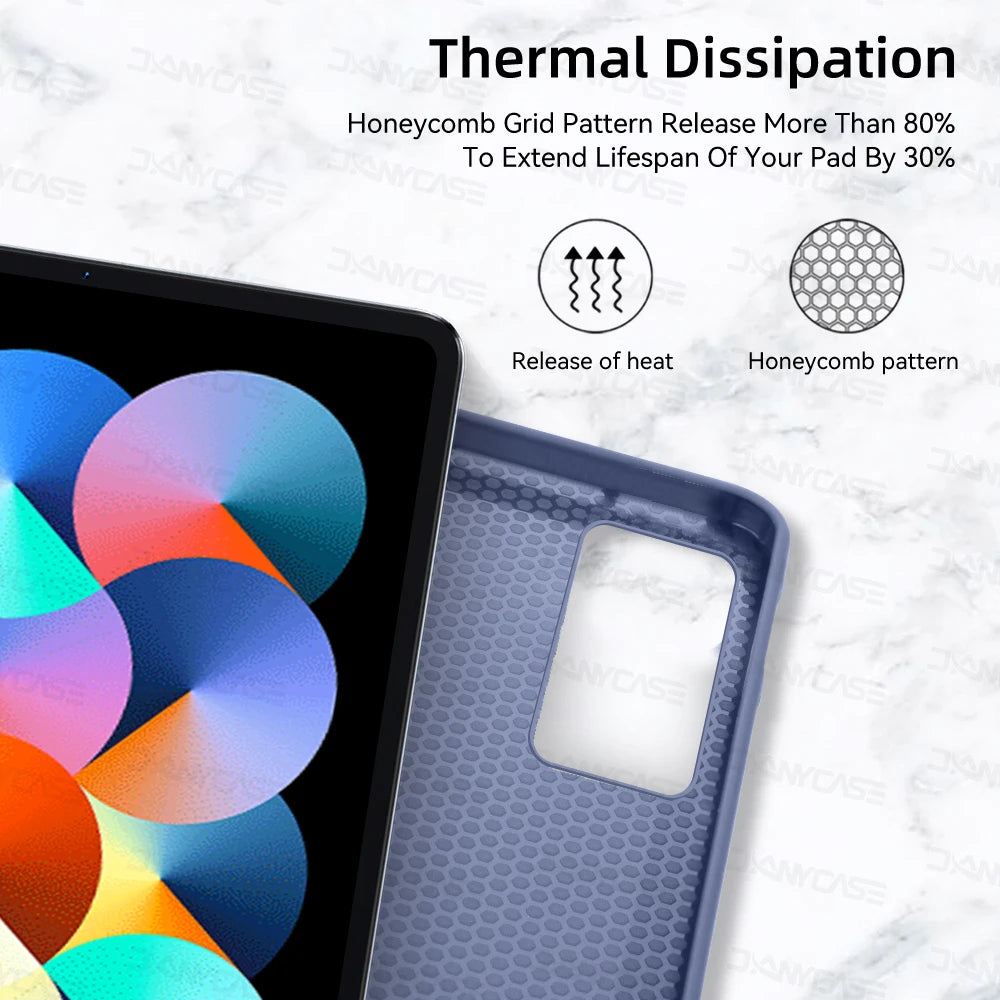 For Xiaomi Redmi Pad Pro 12.1" 2024 Case Flip Stand PU Protective Cover for RedMi Pad SE 11in 2023 Tablet Accessories