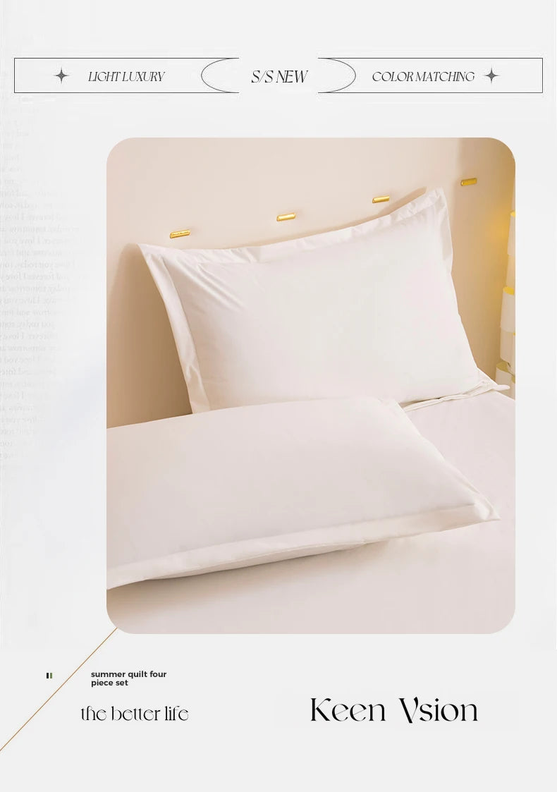 2pcs Waterproof Pillow Cases Decorative Cushion Cover Envelope Style Sleeping Body Pillowcase Standard Queen King Size