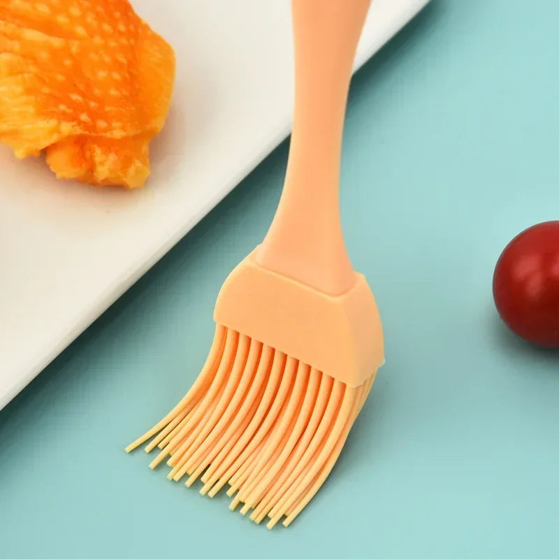 Escova resistente ao calor do óleo do silicone para o barbecue, cozinhando ferramentas para o molho de tempero, bolo, pão, manteiga, ovo, cozinha home