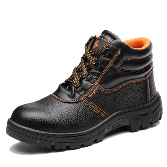 Wear-resistant Men's Work Safety Boots, Anti-smash, Anti-puncture Work Sneakers, Waterproof, Indestructible Protective Work Boot