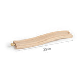 Wooden Train Track Toys Railway Rails Accessories Fit Thomas Train Road Connector Bridge Wood Railway Children Boy Christmas Gift
