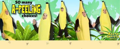 Carnival Clothing Men Cosplay Adult Fancy Dress Funny Sexy Banana Costume Novelty Halloween Christmas Carnival Party Decorations