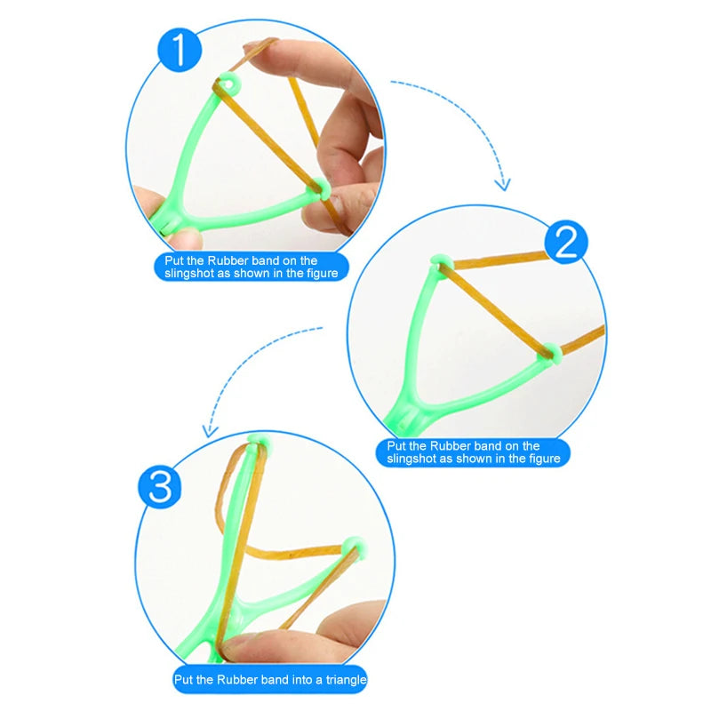 Amazing Light Toy Arrow LED Light Toys Outdoor Party Fun Gift Rubber Band Catapult Glow In The Dark Rocket Helicopter Flying Toy