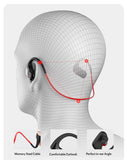 Auriculares inalámbricos DACOM, deportivos, Bluetooth, IPX7, resistentes al agua, 20 horas de reproducción para correr, auriculares inalámbricos AAC.