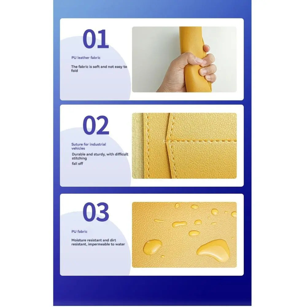 New Travel PU Passport Cover High-capacity Multiple Card Slots Passport Bag Ticket Holder Bussiness Passport Protective Cover