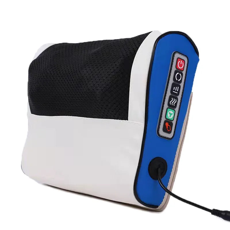 Almohada masajeadora eléctrica para cuello 2024, multifuncional, para la salud del cuello y la relajación.