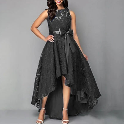 2025 Dresses Elegant Lace Party Party Lace Dress Dresses Women's Fashionable Temperament Casual Sleeveless Irregular Loose Dress
