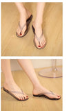 Beach Flip Flops for Women Thong Sandals Summer Jelly Shoes Girls Transparent Slides Solid Fashion PVC Flat Non-Slip Slippers