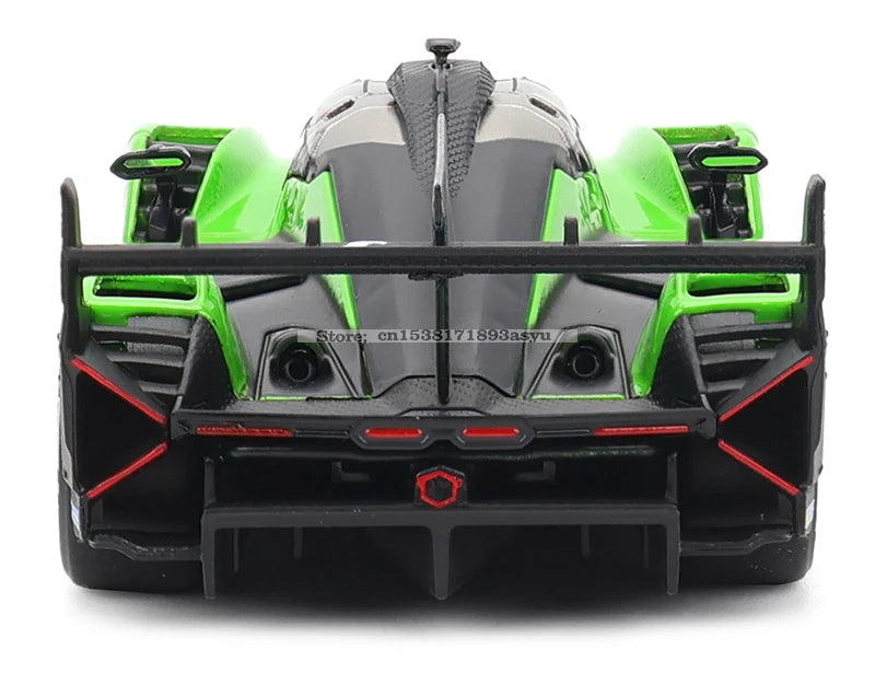 Bburago 1:43 Toyota GR Yaris Porsche Lamborghini SC63 Alloy Luxury Vehicle Diecast Pull Back Cars Model Toy Collection Gift