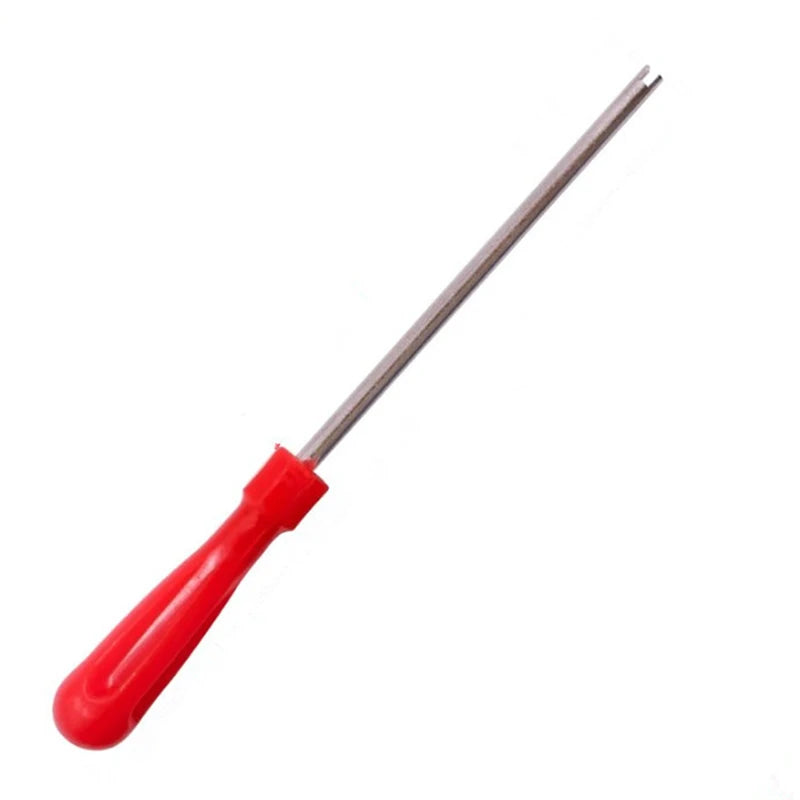 Tire Valve Core Removal Tools Wrench Plastic Handle Bike Screwdriver Wrench Core Tire Repair Hand Tool for Car Bicycle Motorcycl