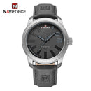 NAVIFORCE Popular Male Wristwatch Military Sports Shockproof Waterproof Leather Watch Men Fashion Casual Clock Relogio Masculino