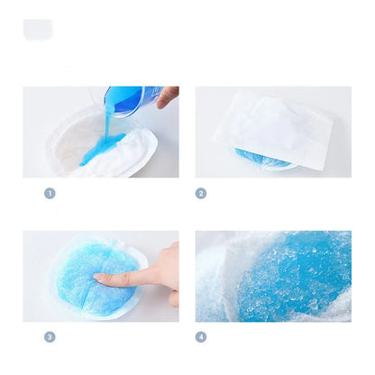 30 Pcs Disposable Breastfeeding Nursing Pads Breathable Dry Slim Super Absorbency Cotton Anti-Leak Pads During Lactation