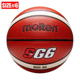 2025 Molten Basketball Official Size 7/6/5 PU Material Indoor Outdoor Men Ball Training Match Game Team Original Baloncesto