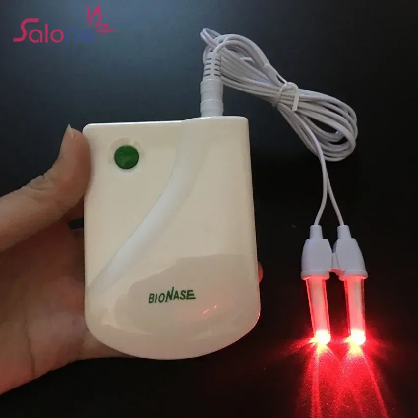 Rhinitis Relief Instrument Sinusitis Therapy Massage Machine Hay fever Low Frequency Pulse Laser Pen Nose Treatment Health Care