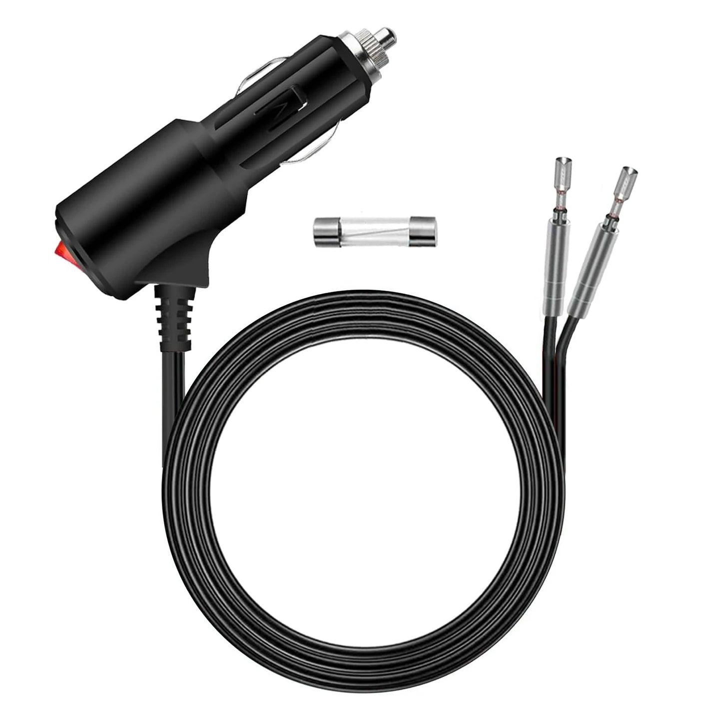 2FT/6FT/12FT 12V Car Cigar Lighter Socket Plug Connector Extension Cord Power Adapter On Off Switch Universal Charger Adapter