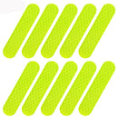 10-100Pcs Motorcycle Helmet Warning Reflective Stickers Night Safety Driving Decorative Strips Sticker Bicycle Moto Car Decals