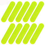 10-100Pcs Motorcycle Helmet Warning Reflective Stickers Night Safety Driving Decorative Strips Sticker Bicycle Moto Car Decals