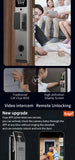 XSDTS Wifi Tuya APP Face Recognition Smart Door Lock With Camera Video Call Voice Intercom Digital Door Lock Automatic Door Lock