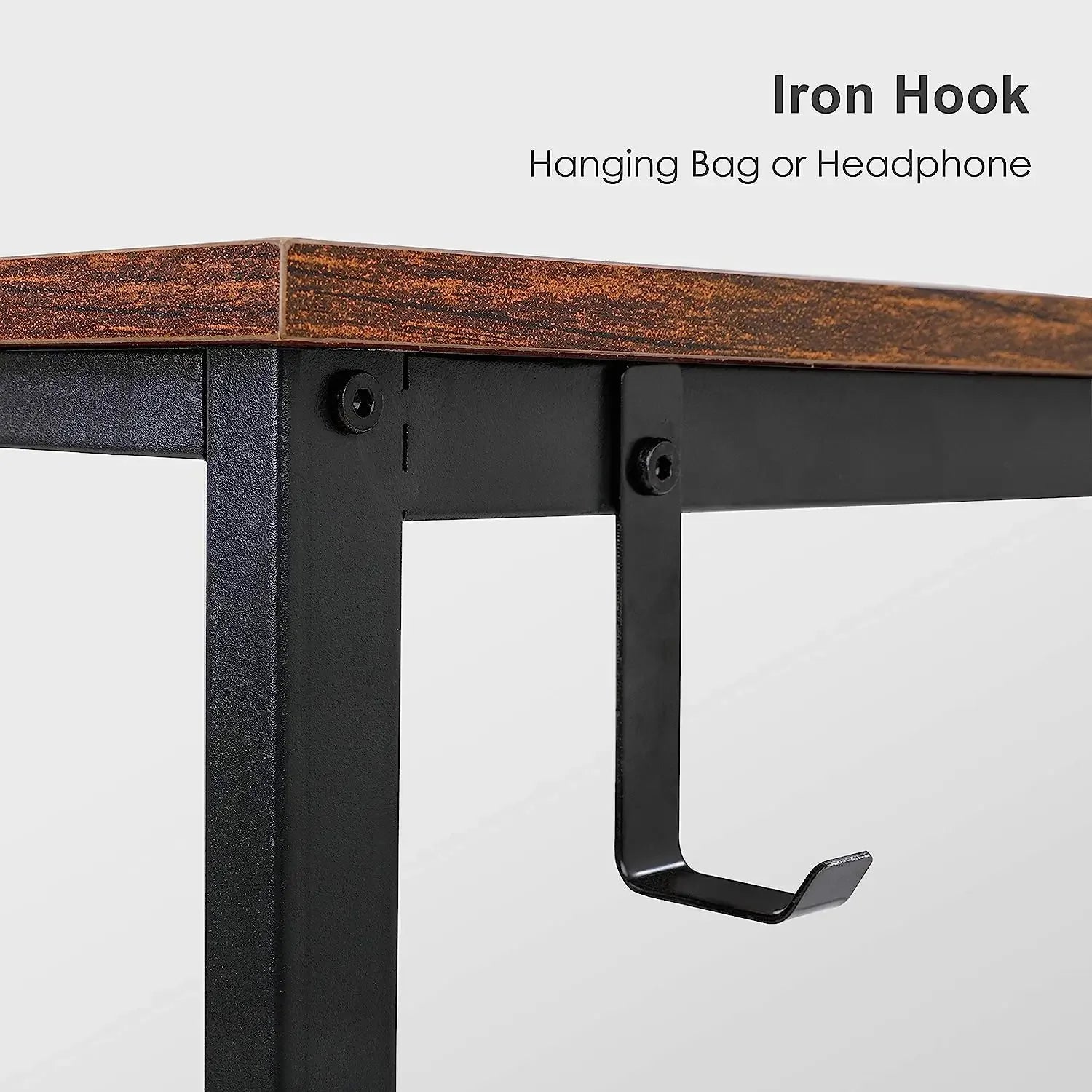 Homfa Desk Computer PC Desk Laptop Table Home Office School  Work Desk Stable with Organizer 100 x 50cm