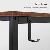 Homfa Desk Computer PC Desk Laptop Table Home Office School  Work Desk Stable with Organizer 100 x 50cm