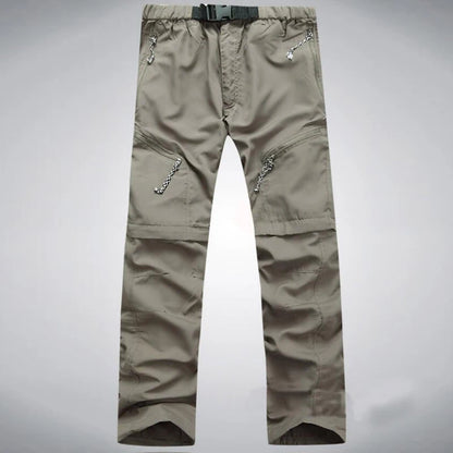 Hiking Pants Men Summer Quick Dry Outdoor Waterproof Breathable Trousers Tactical Travel Camping Trekking Remove Trousers Shorts