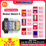 Global Version Xiaomi Redmi Watch 5 2.07 "60Hz AMOLED Screen Built-in GNSS Bluetooth Call 150 + Sports Modes 24 Days Battery Life