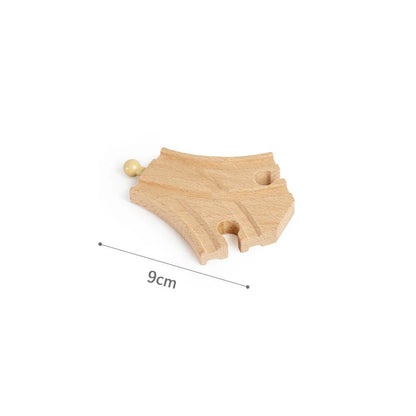 Wooden Train Track Toys Railway Rails Accessories Fit Thomas Train Road Connector Bridge Wood Railway Children Boy Chrismas Gift