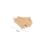 Wooden Train Track Toys Railway Rails Accessories Fit Thomas Train Road Connector Bridge Wood Railway Children Boy Christmas Gift