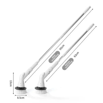 Xiaomi 2000mAh 6-in-1 Electric Cleaning BrushWireless Electric Rotary Clean Brush Shower Cleaning Brush Kitchen Bathroom Home