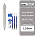 0.38grey 3blue set