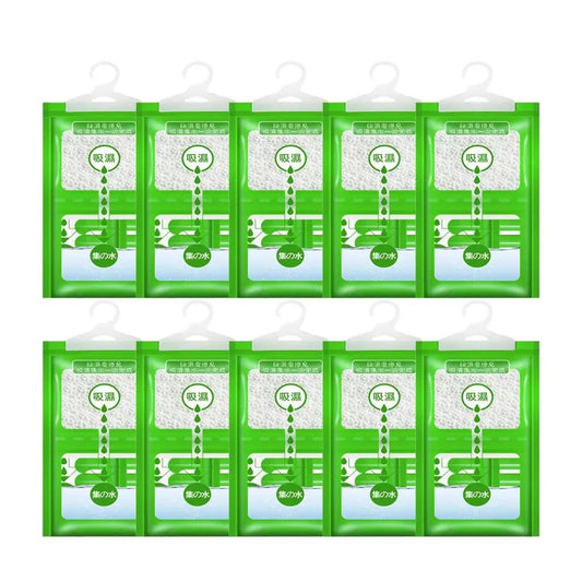 Hangable Wardrobe Moldproof Moisture Proof Dehumidification Bag Humidity Absorbing Bag Closet Dehumidifier Eco-Friendly