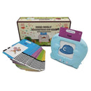 Máquina de aprendizagem para crianças falando cartões flash jardim de infância crianças linguagem livro de áudio eletrônico aprender inglês alemão espanhol francês