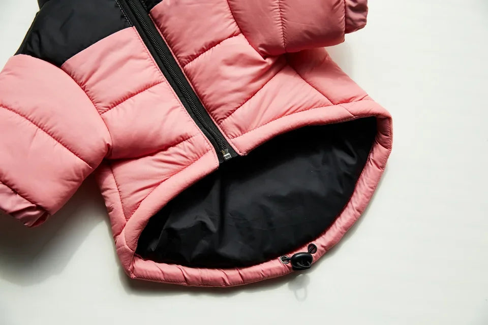 Puppy Coat Dog Down Jacket The Dog Fans Winter Pet Clothes for Small Medium Dogs Warm Thick Dog Vest French Bulldog Dropshipping