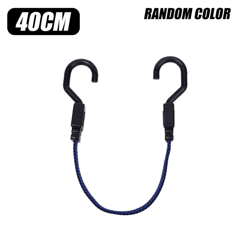 New Elastics Rubber Luggage Rope Cord Hooks Bikes Rope Tie Bicycle Luggage Roof Rack Strap Fixed Band Hook Car Accessories