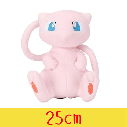 Peluche de Pokémon de alta calidad con etiqueta, dibujo animado de Pikachu, Charmander, Squirtle, Bulbasaur, muñeco de peluche, regalo para niños.