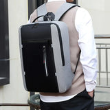 Fashion Business Laptop Backpack Large Capacity Shockproof Computer Bag Casual Office Travel Shoulder Bag for Work