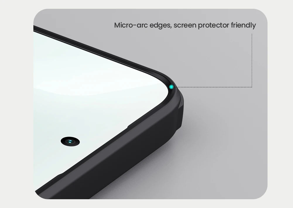 For Poco F7 Case NILLKIN Fitted Case For Poco F7 High Quality Super Frosted Shield Case Matte PC Cover
