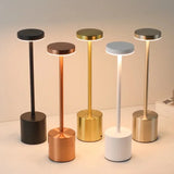 Table Lamp LED Touch Sensor Desktop Night Light Rechargeable Wireless Reading Lamp 3 Colors Adjustable Creative Ambient Light