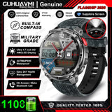 2026 New T-Rex3 Pro 1100mAh Battery Smart Watch GPS path 5ATM Waterproof Sports Run tracker Outdoors Compass Military Smartwatch