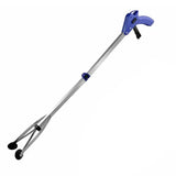 Recogedor de basura con pinza giratoria de 360°, herramienta de recogida de basura de 80 cm, ligero y plegable, extensor de pinza, herramienta manual.
