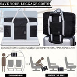 Portable Foldable Travel Duffle Bag Large capacity sports Gym Bag, Lightweight carry on Luggage Duffle Bag coach Bag Travel Bag