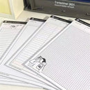 1PC B5 Sticky Note Paper Simple and Tear off Paper Learning Supplies Plan Note Book