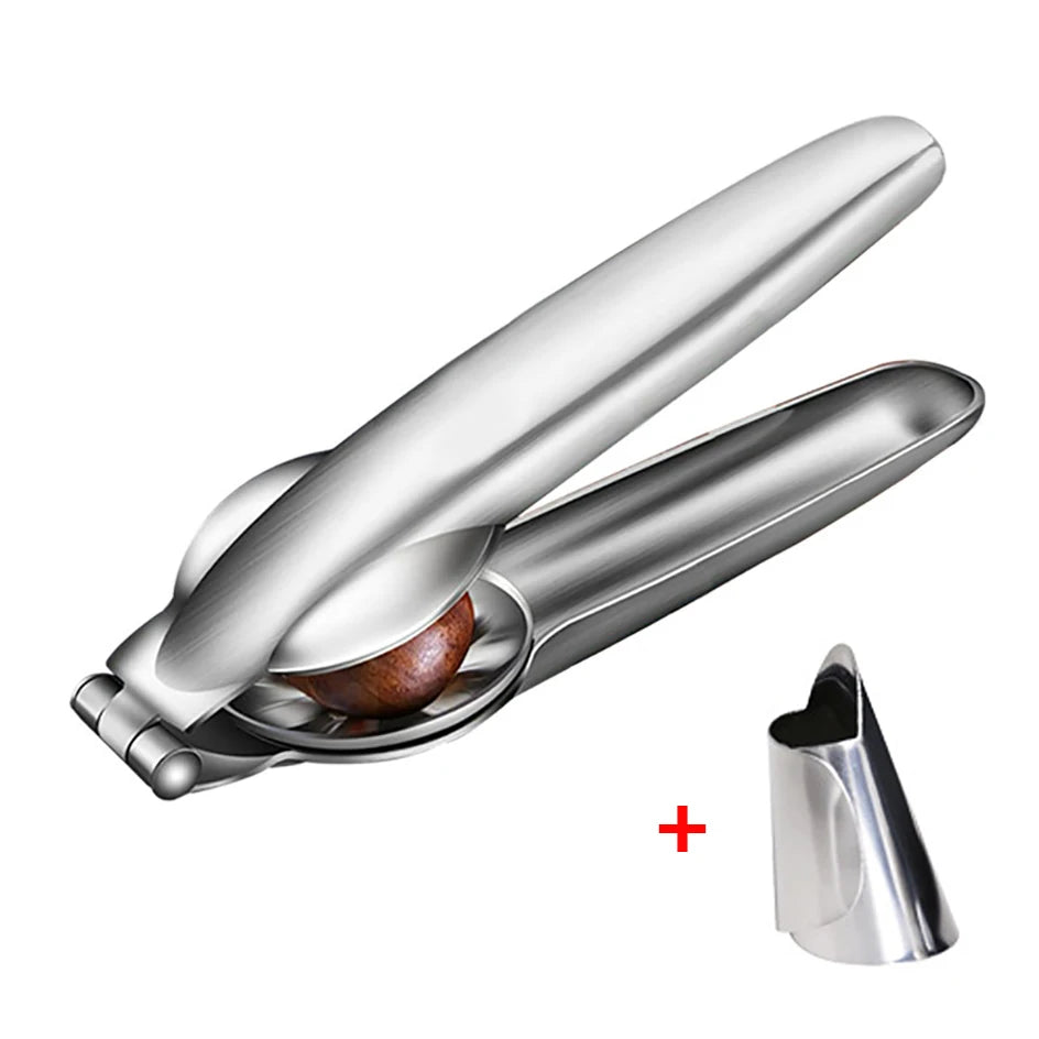 Chestnut Clip Nutcracker Opener Nuts Peeler Shelling Walnut Cracker Sheller Stainless Steel Accessories For Pliers Gadgets Tools