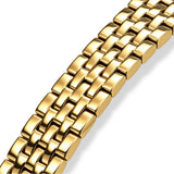 Relógio Feminino Quadrado BERNY Luxo – Quartz em Aço Inoxidável à Prova D'Água