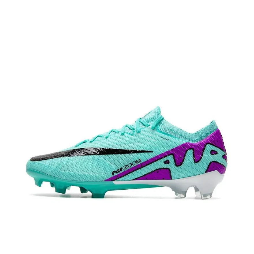 Botas de fútbol Nike Mercurial Vapor 15 Elite FG Low-Top para hombre, cómodas y estables, zapatillas de fútbol, ​​zapatillas antideslizantes y usables, color negro